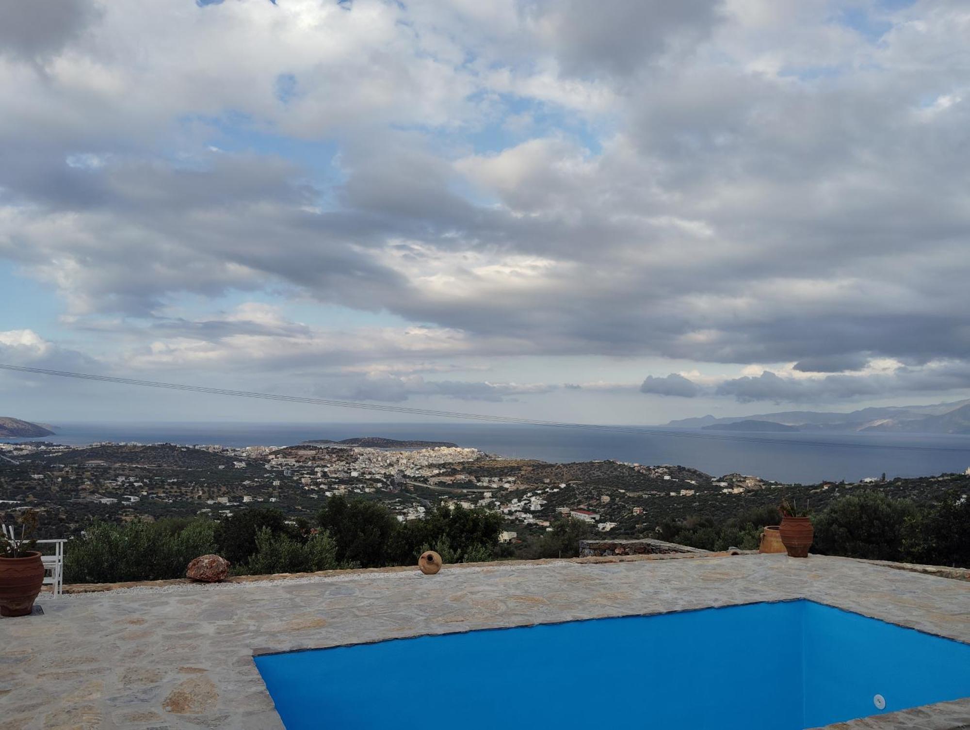 Althea Villa By Breathtaking View Agios Nikolaos Buitenkant foto