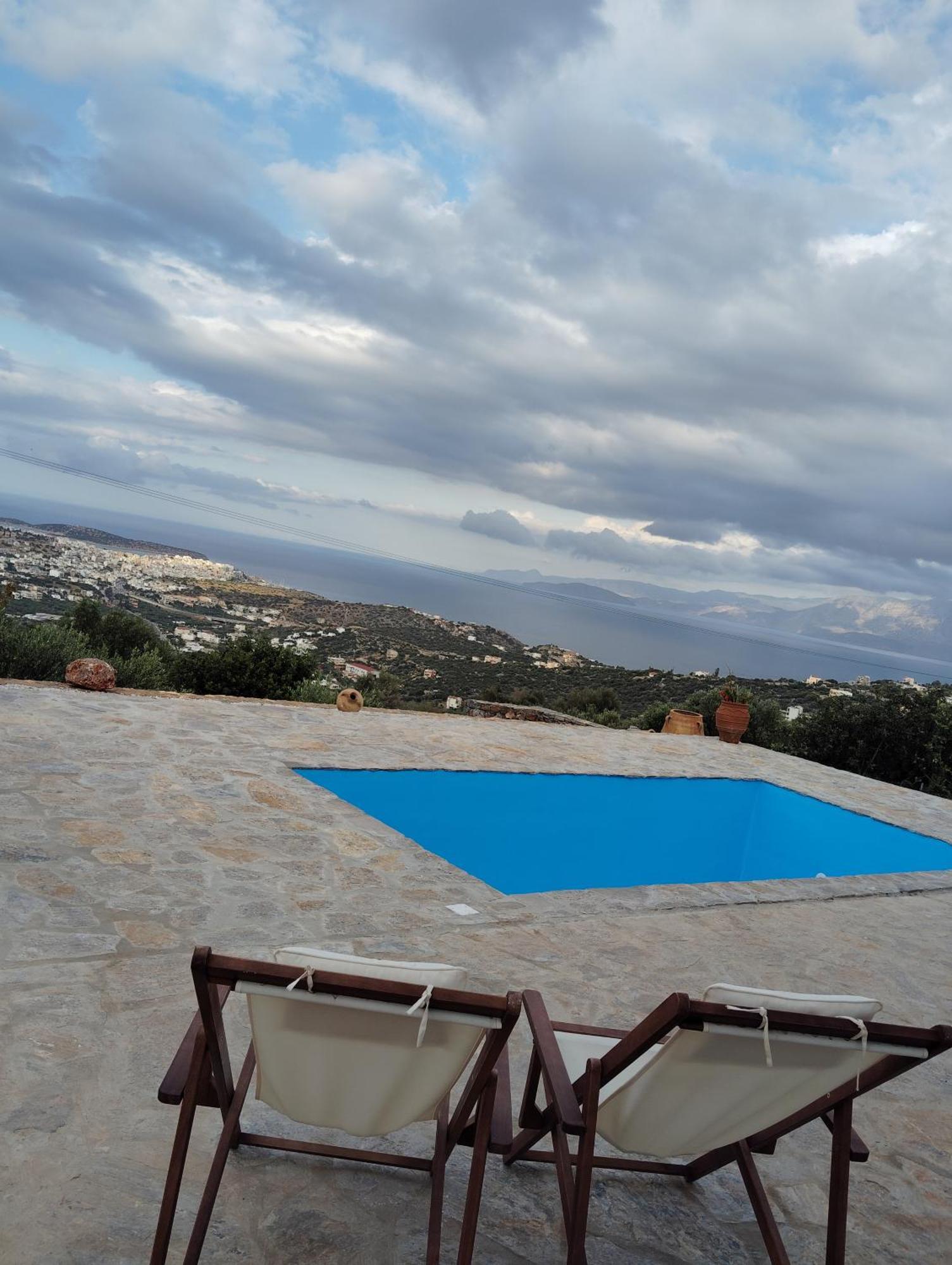 Althea Villa By Breathtaking View Agios Nikolaos Buitenkant foto